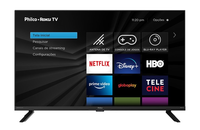 Primeira TV 4K com sistema Roku é lançada no Brasil junto à Philco