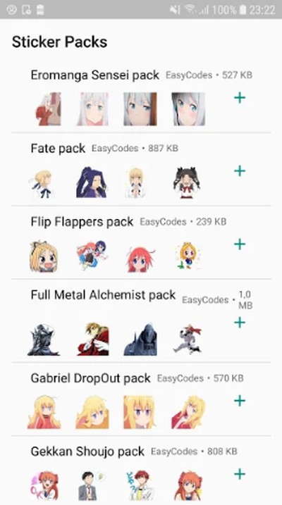 Anime/meme sticker pack - Figurinhas para WhatsApp