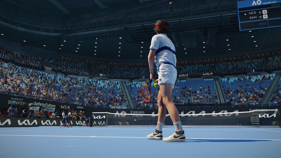 TopSpin 2K25 reúne diversas lendas do tênis em um jogo com modos competitivos — Foto: Reprodução/Steam