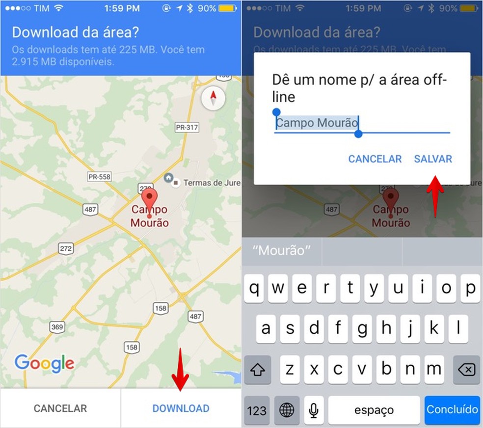 Google Maps: como fazer o download de mapas offline no iPhone