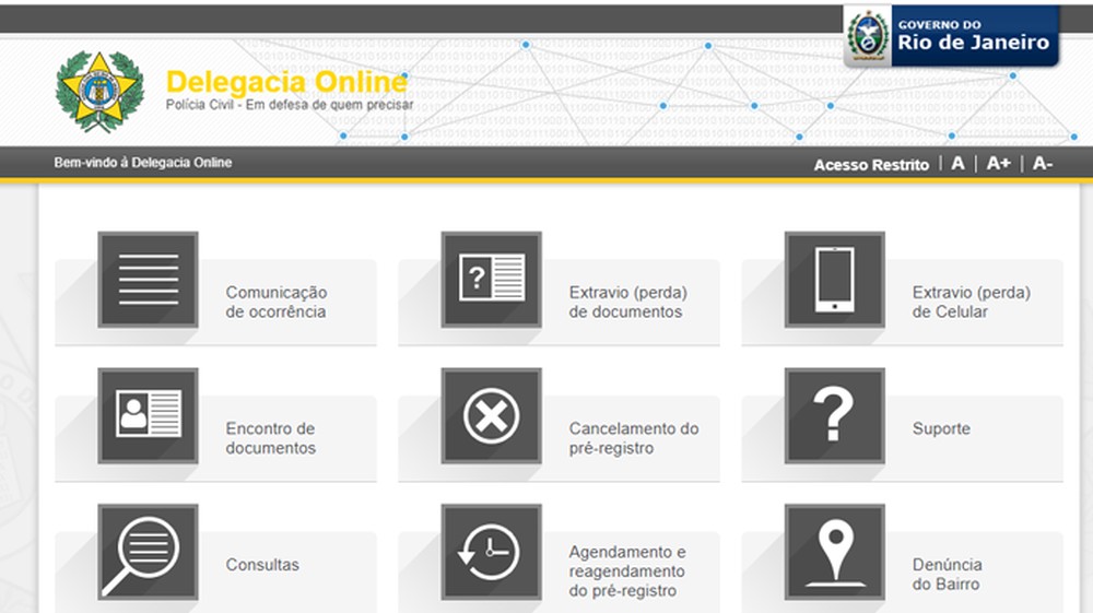 Como fazer boletim de ocorrência online e consultar o BO?
