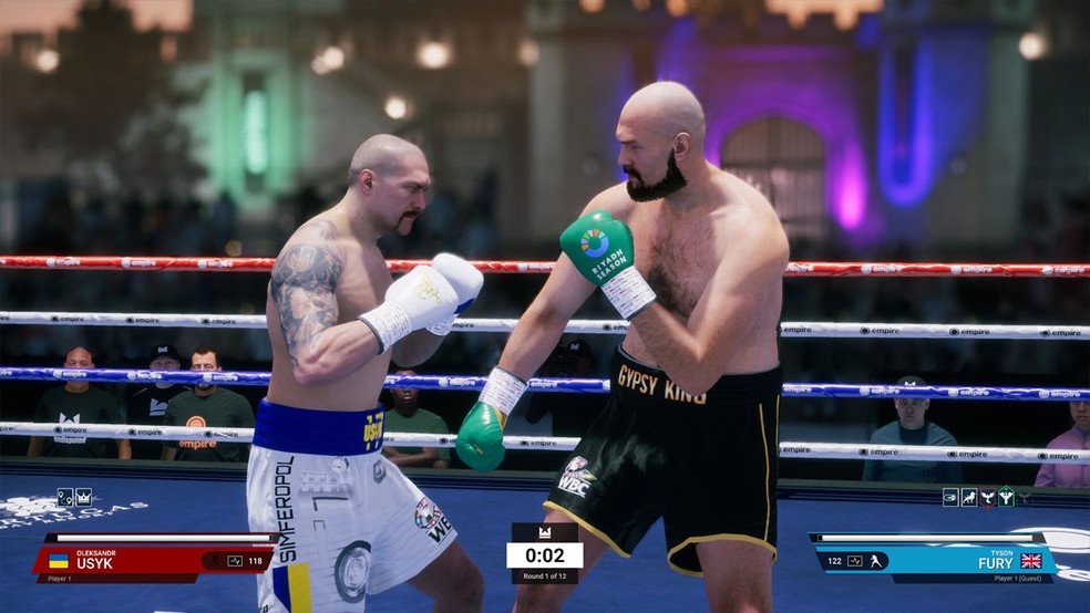 Undisputed é um jogo de boxe que visa trazer a experiência mais realista possível do esporte — Foto: Reprodução/Steam