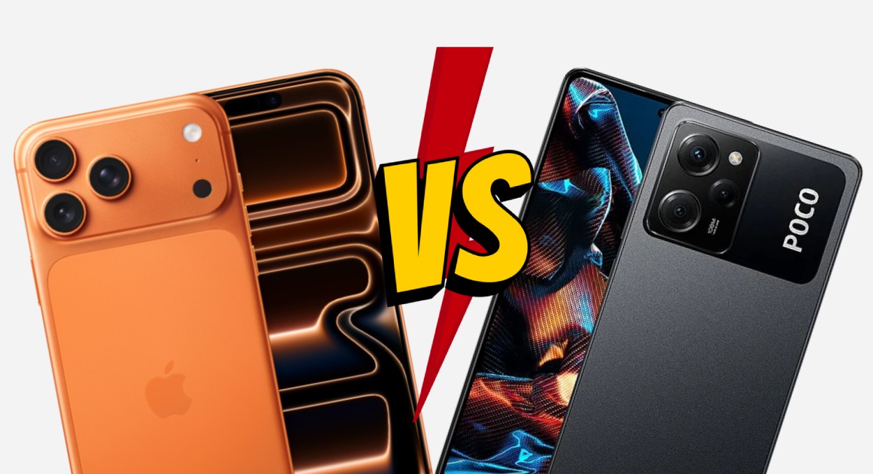 iPhone 17 Pro copiou POCO? Usuários apontam semelhança com celular da Xiaomi