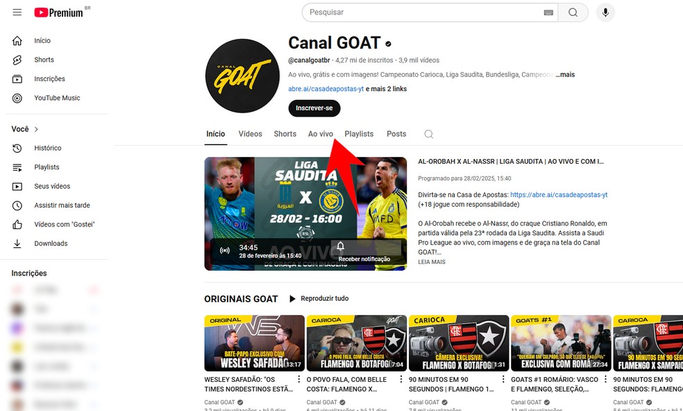  Reprodução/Rodrigo Fernandes