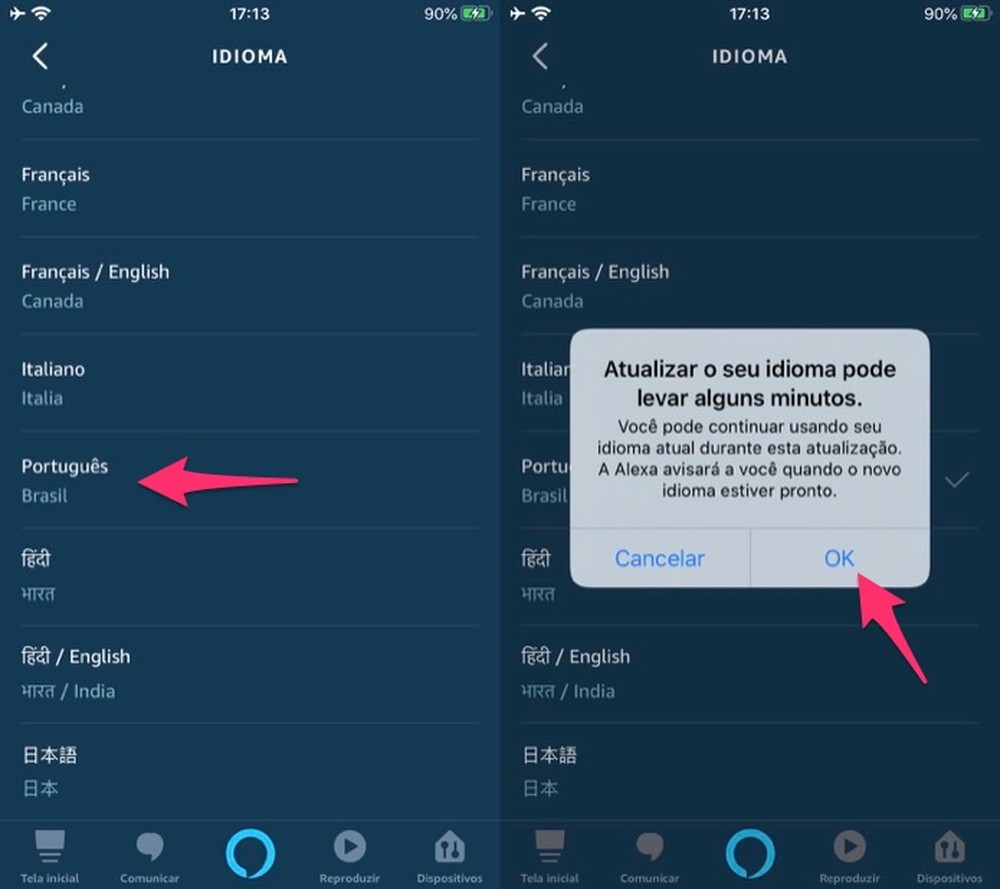 Como Mudar O Idioma Da Alexa