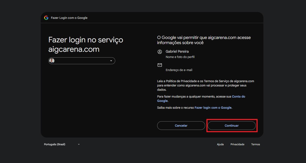  Reprodução/Gabriel Pereira