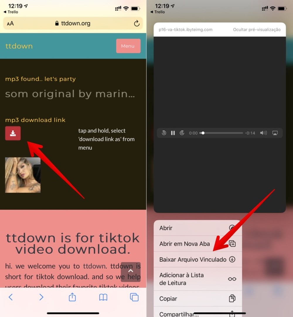 Como baixar áudio do TikTok no iPhone, Android ou computador