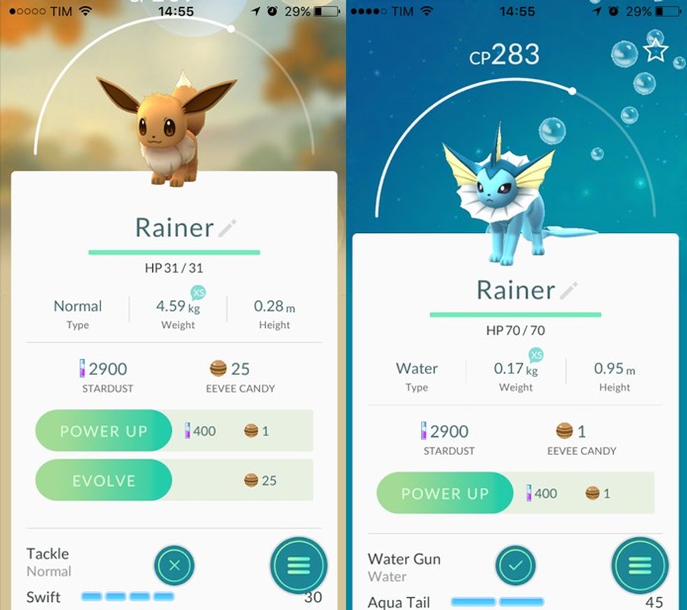 Pokémon GO: como evoluir Eevee e nomes das evoluções