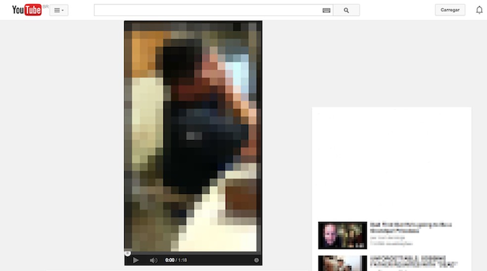 Player do YouTube adequado ao vídeo com formato verticalizado (Foto: Reprodução/Marvin Costa) — Foto: TechTudo