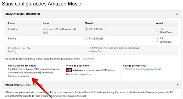 Como cancelar  Music Prime  Passo a passo completo - Melhor