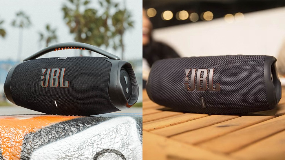Conheça é o Entre DiFners é o boombox do JBL 3 Wi-Fi E 5 Wi-Fi-Foto: DivulGação/Jbl.