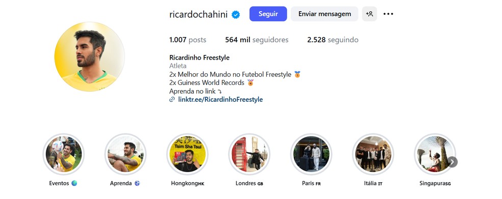  Reprodução/Instagram