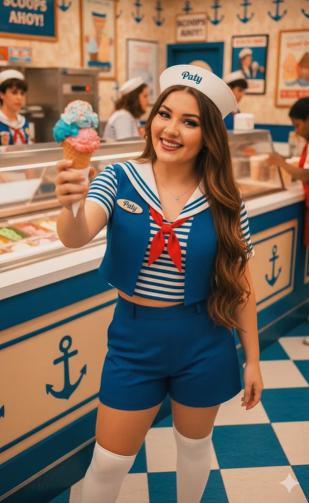  Reprodução/TikTok @pattyvitoriosaopto