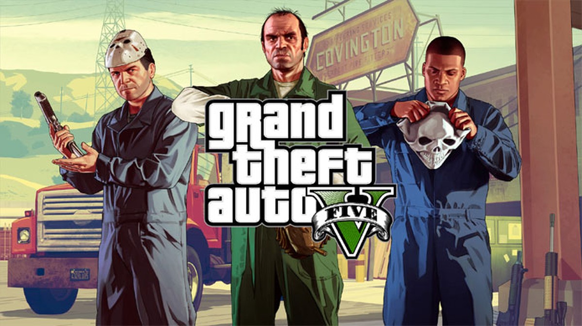 Jogo Grand Theft Auto V Premium Edition (GTA 5) - PS4 - Gameplay jogos -  Jogos de Playstation e XBox