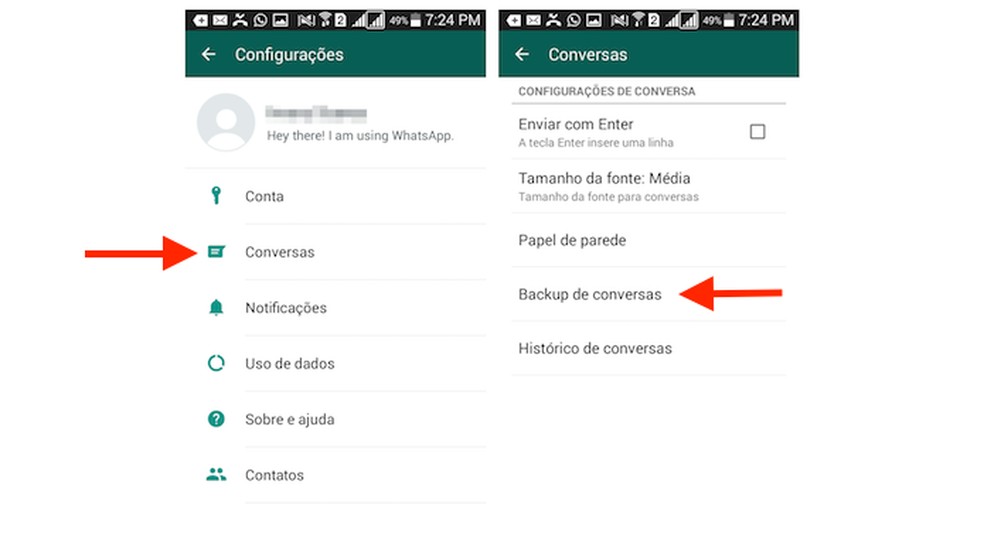 Como Fazer Backup Do Whatsapp No Android E Recuperar Conversas Apagadas 9059
