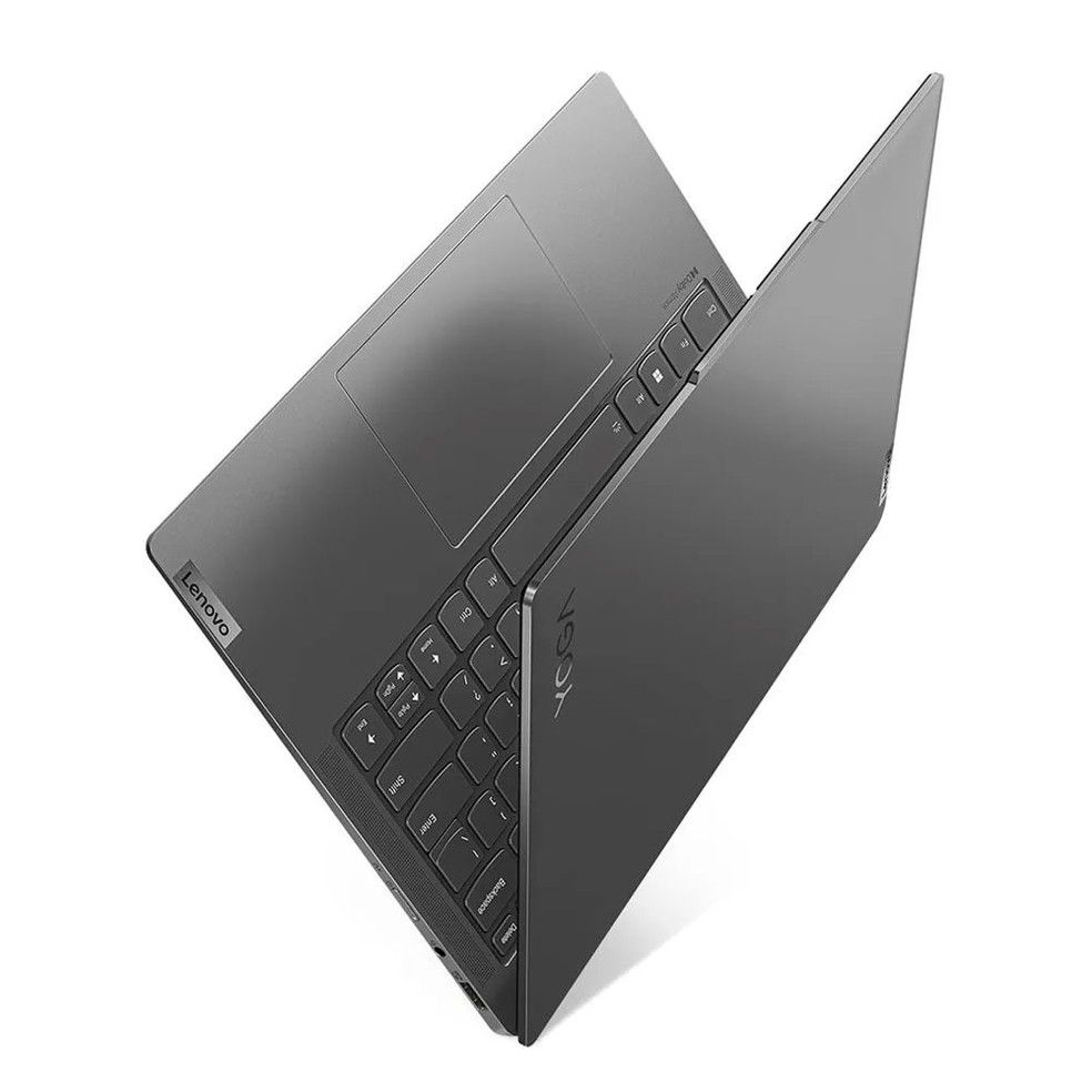 Lenovo Yoga Slim 6i traz duas portas Thunderbol 4.0 — Foto: Divulgação/Lenovo