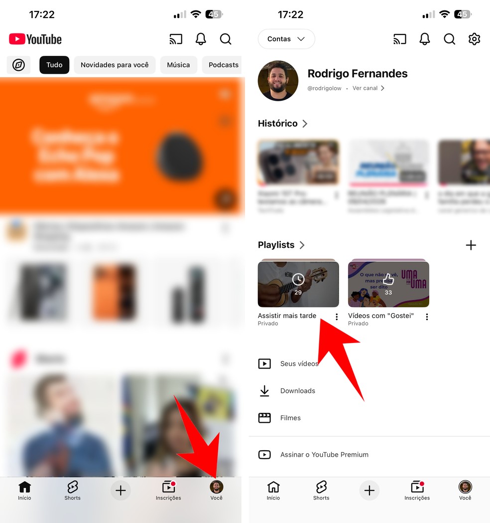  Reprodução/Rodrigo Fernandes