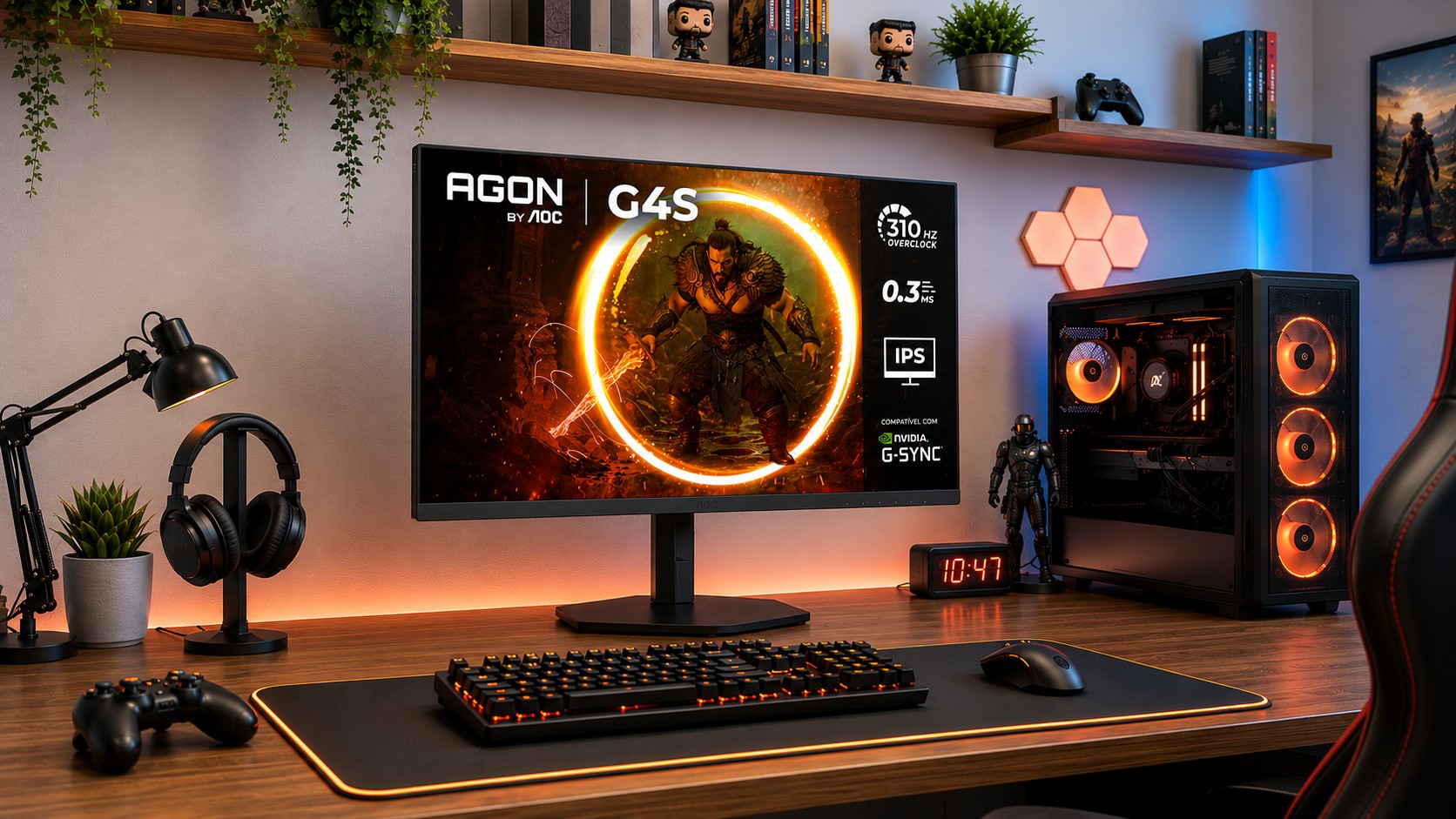 Casas Bahia derruba preço de monitor gamer de 310 Hz