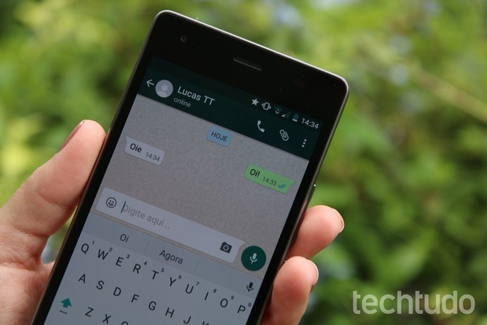 Adicionar um contato no WhatsApp pelo Android — Foto: Anna Kellen Bull/TechTudo