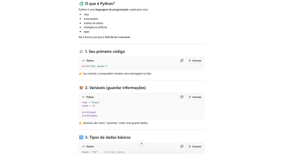  Reprodução/Chat GPT por Késya Holanda