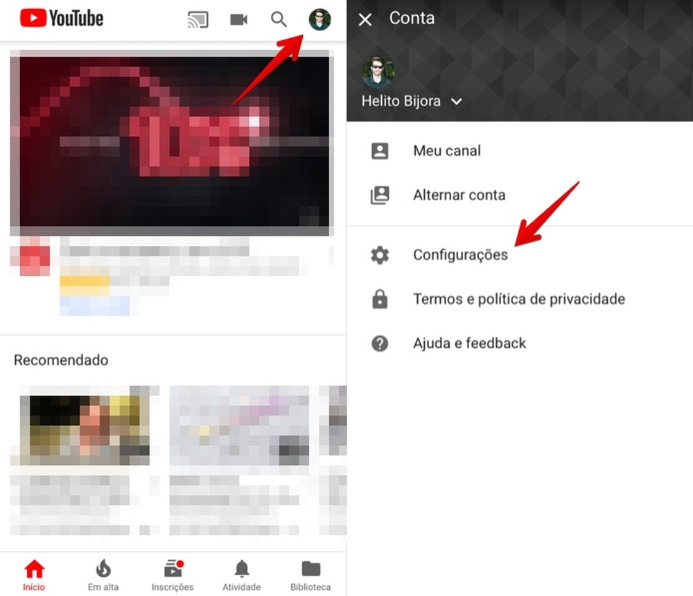 Como Ativar O Tema Escuro Do Youtube No Celular 8489