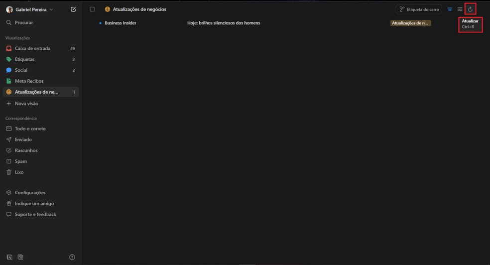  Reprodução/Gabriel Pereira