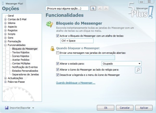 Como esconder seu MSN Live Messenger com Messenger Plus
