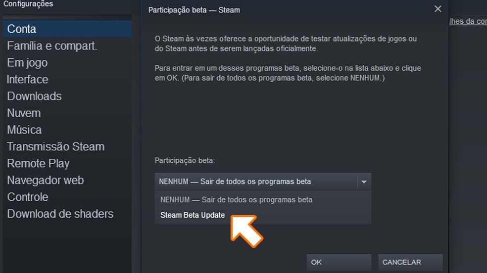 Atualização do Steam permite download remoto de jogos
