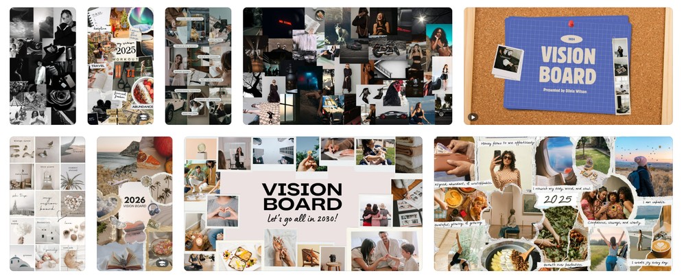 O que é Vision Board? Veja prompts para criar seu quadro de metas para 2026