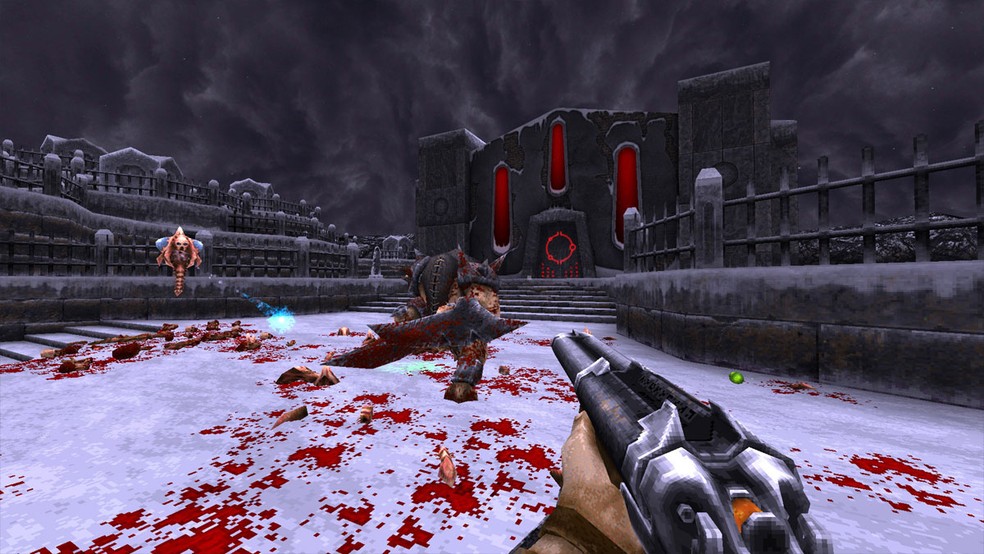 Wrath: Aeon of Ruin é um novo jogo de tiro FPS retrô dos criadores de Duke Nukem 3D na engine do clássico Quake — Foto: Reprodução/Steam