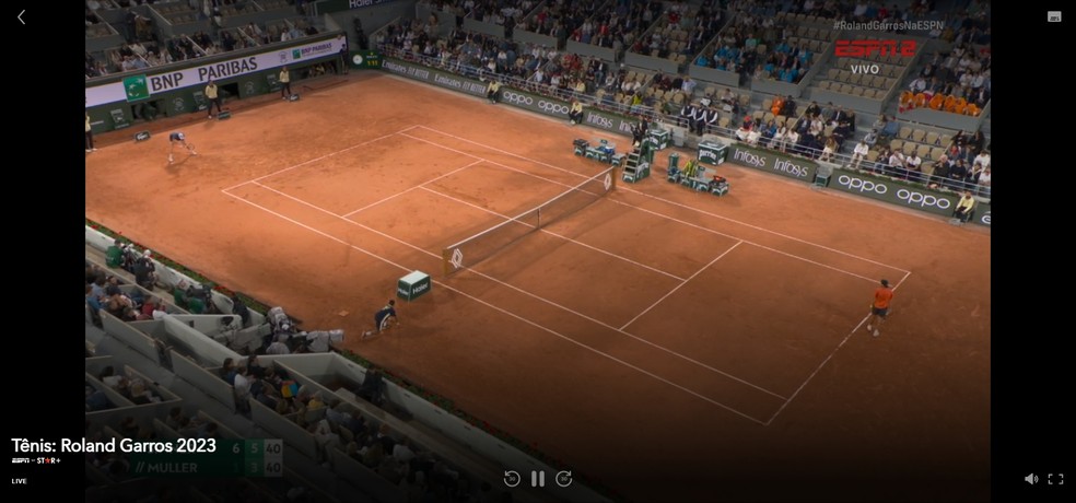 Sportv exibe o torneio de tênis de Roland Garros a partir deste domingo,  dia 22 de maio