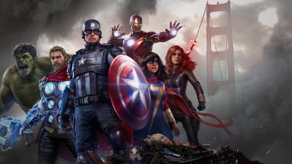 Com lançamento polêmico, Marvel's Avengers deixará de ser vendido nas lojas digitais a partir de 30 de setembro — Foto: Divulgação/Square Enix
