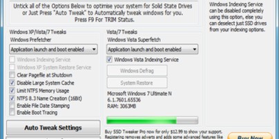 Ssd tweaker cheap