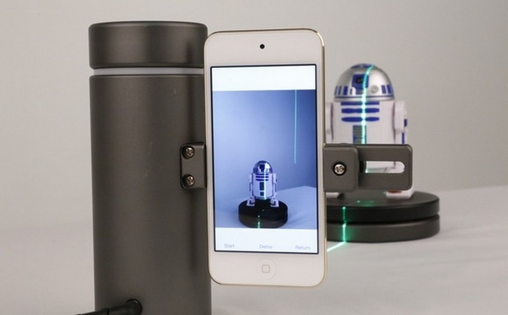 Aparelho transforma seu smartphone em scanner 3D