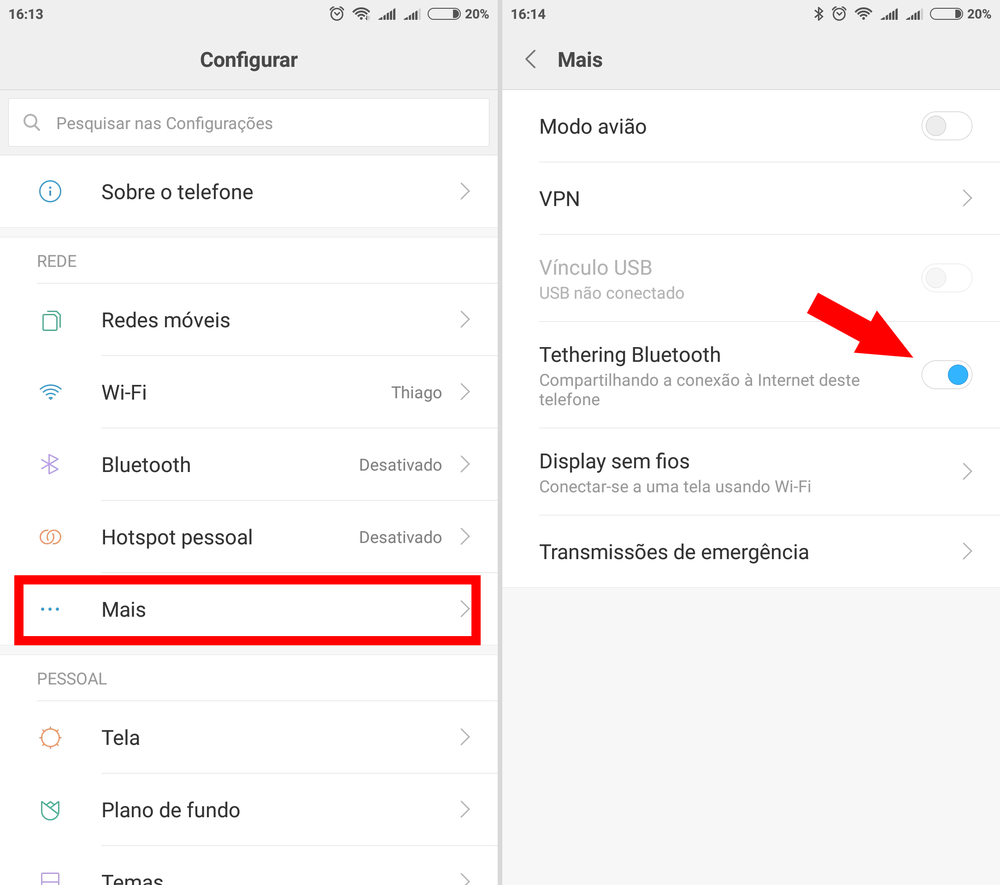 Como usar o celular da Xiaomi como roteador e compartilhar internet