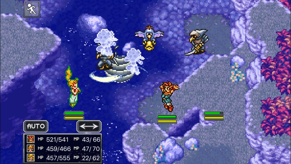 Viaje no tempo para salvar o mundo e sua amiga em Chrono Trigger — Foto: Reprodução/Google Play Store