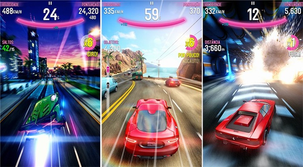 Melhores jogos de corrida de 2015 para Android, iPhone e Windows Phone -  TecMundo