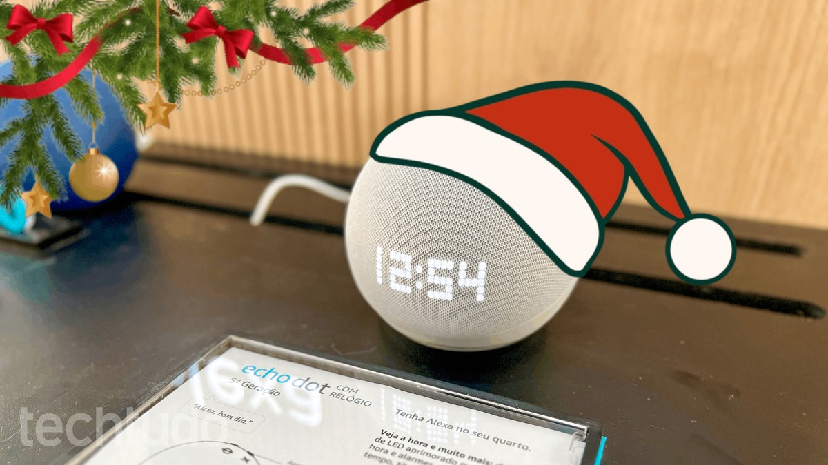 Como fazer a Alexa imitar o Papai Noel?