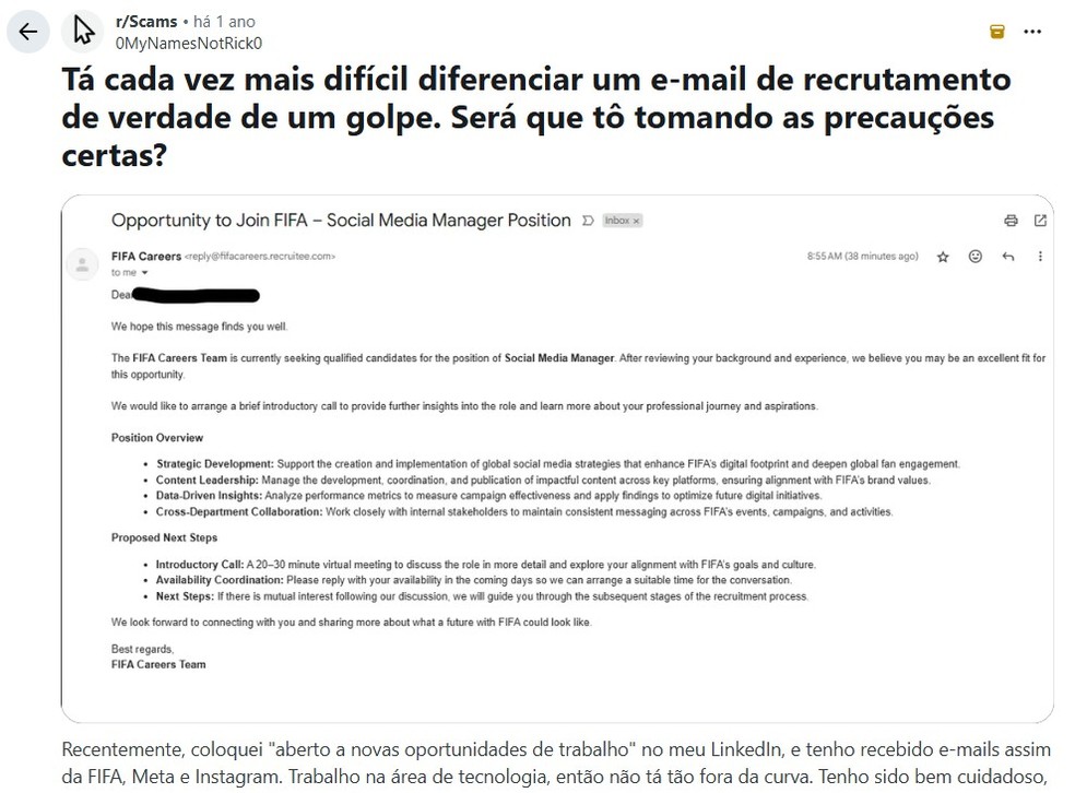  Reprodução/Reddit