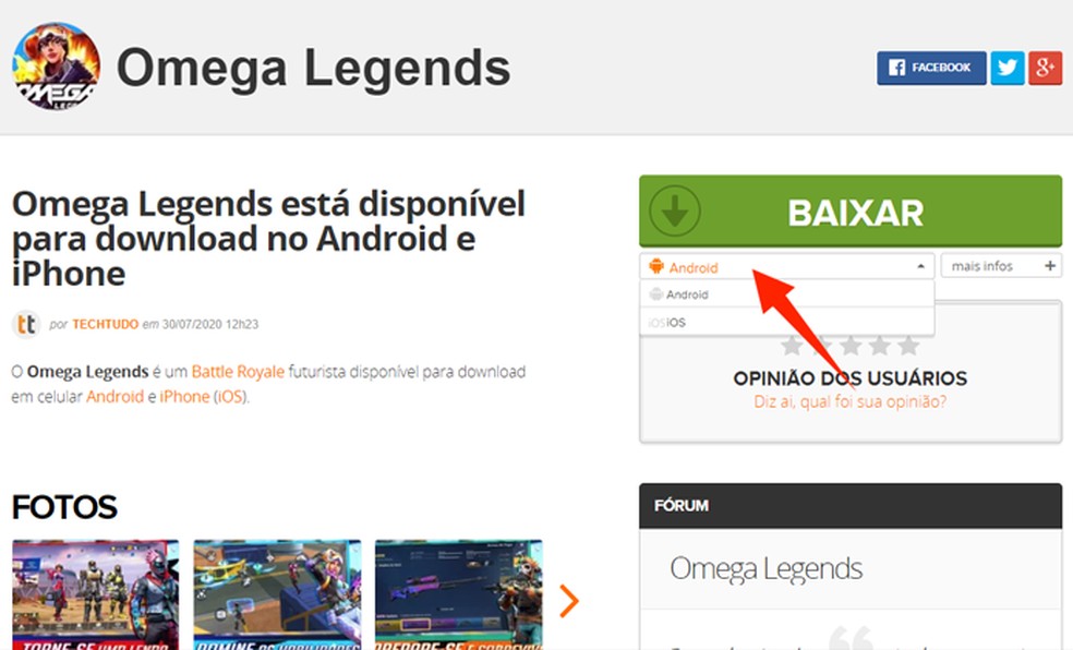 Omega Legends APK para Android - Download