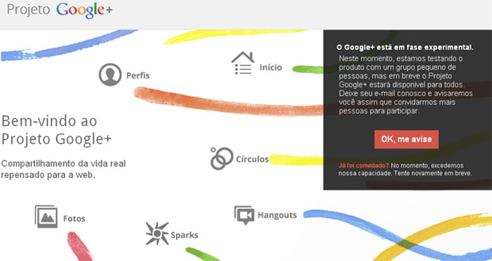Google+: A nova rede social do Google já está no ar!