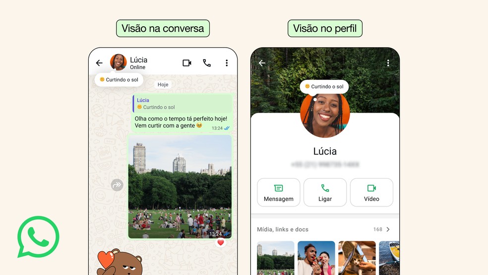  Reprodução/WhatsApp