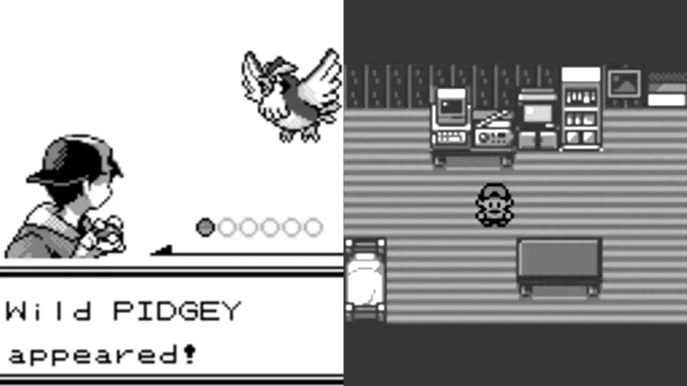 Muitos players jogaram Pokémon Gold & Silver no Game Boy Color, mas ele foi lançado também no Game Boy original — Foto: Reprodução/Nintendo