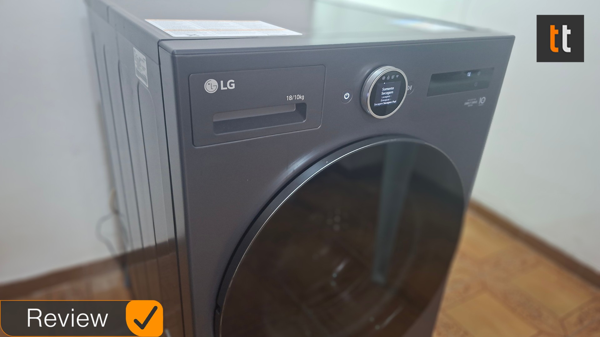 Testamos a lava e seca com IA da LG : 'Ela faz tudo! Só falta cozinhar'