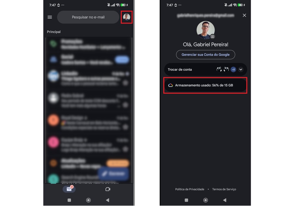  Reprofudção/Gabriel Pereira