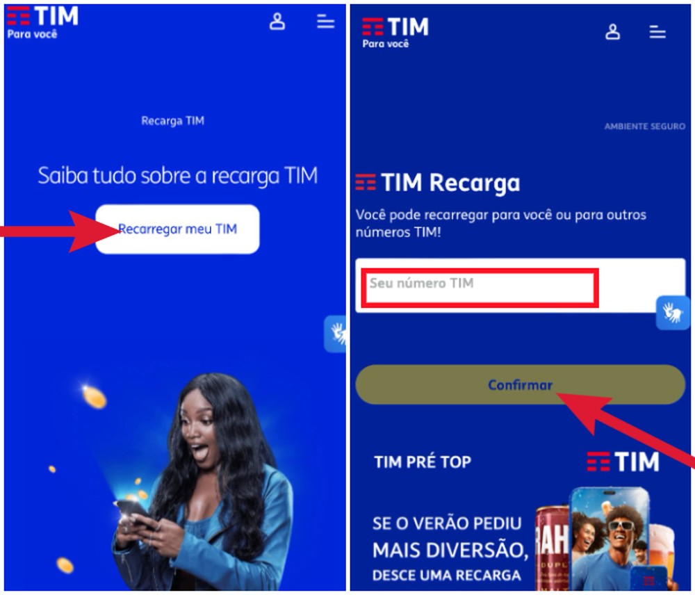 Recarga TIM online, por telefone, WhatsApp e mais: veja guia completo