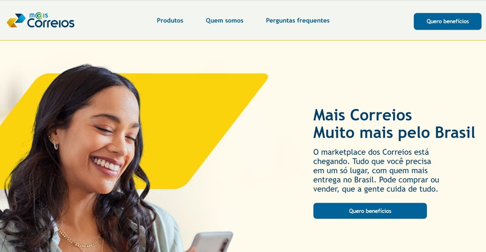 Mais Correios confira detalhes sobre novo marketplace — Foto: Reprodução/Thechtudo