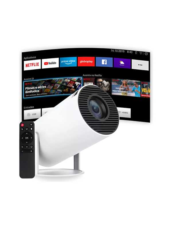 Projetor Portátil Duoseg HY300