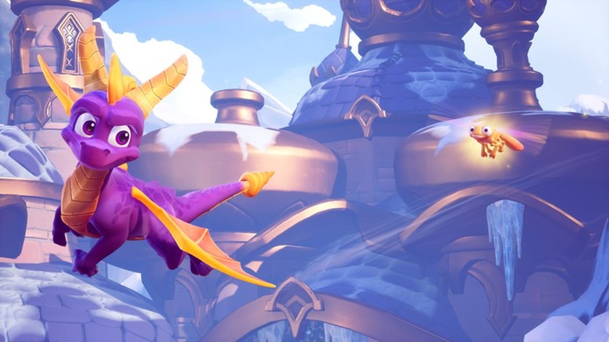 Retrospectiva Animada Tema Spyro ( Dragão Roxo ) Game