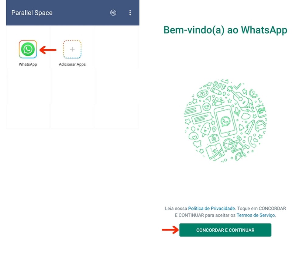 Parallel Space: saiba utilizar duas contas no WhatsApp, Facebook